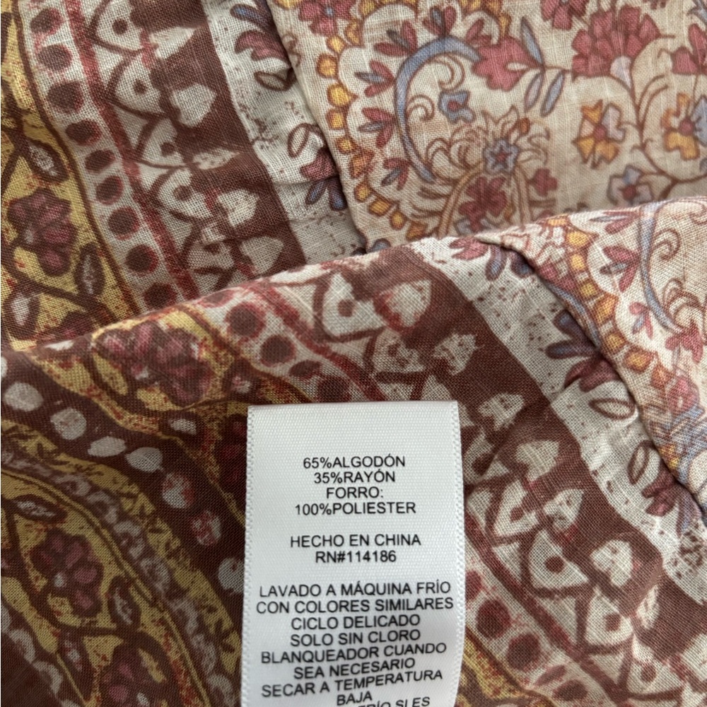 FRYE AND COMPANY DRESS NWOT SIZE LARGE - Picture 7 of 7